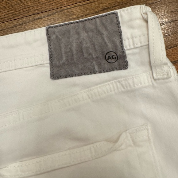 AG Adriano Goldschmied “The Graduate” White Tailored Leg Jeans – Size 40x34 - Picture 6 of 8